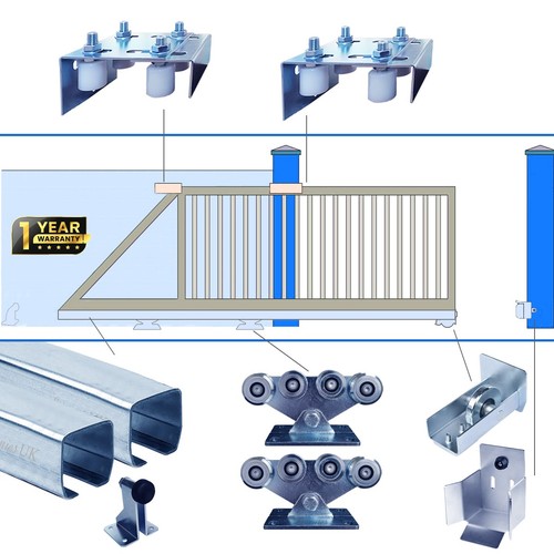 Cantilever sliding gate - gate, kit