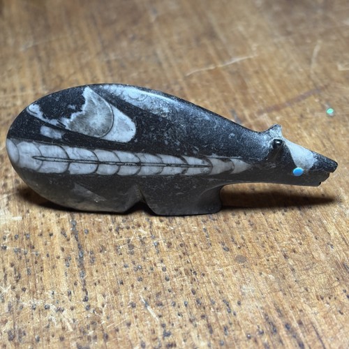 Zuni fetish bear - zuni,