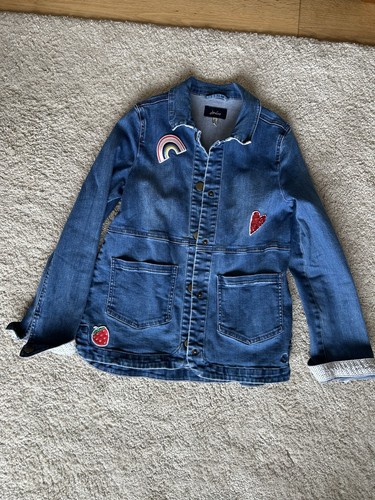 Girls joules denim jacket - jacket, age