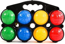 FRENCH BOULES SET 8 PETANQUE