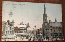 Antique postcard blackpool - antique,