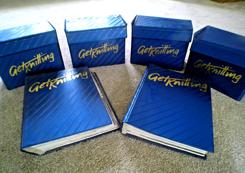 Vintage 1980s get knitting - vintage,
