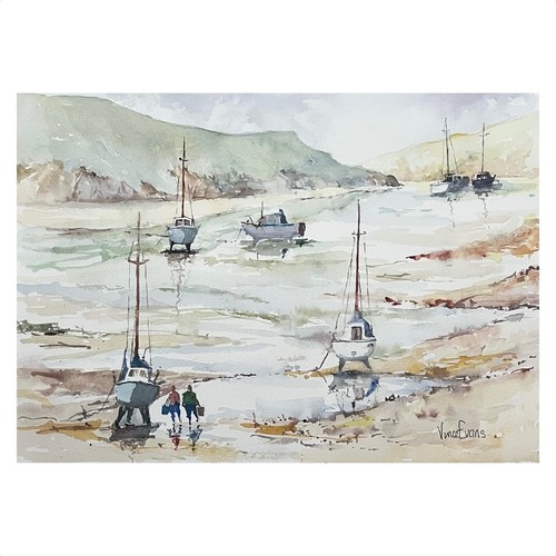 Scattered boats original - scattered,