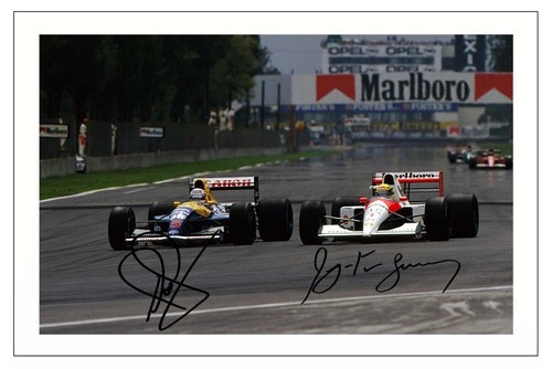 Nigel mansell ayrton senna - nigel, &