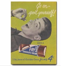Fry's Chocolate Cream 1950s