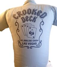 Rockabilly CRIMINAL  Bowling Shirt 25" Pit To Pit 