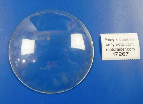 Headlight glass lens - glass, d=91mm