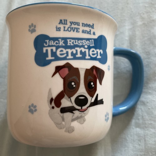 Jack russell gift mug - wags, and