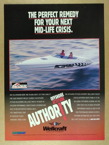 1996 wellcraft scarab - scarab, offshore
