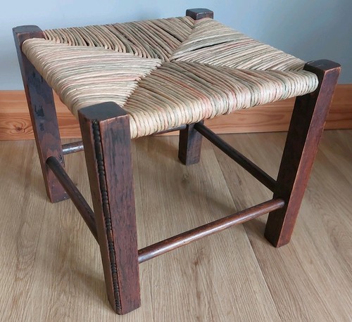 Newly restored woven paper - restored,