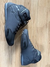 Alpinestars Sektor Waterproof Motorbike Motorcycle Riding Shoes - Black