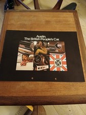 Austin The British People's Car Vintage Car Leaflet Brochure British Leyland
