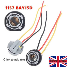 2pcs Bulb Holder 1157 BAY15D