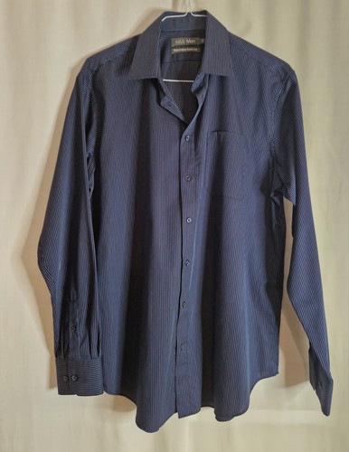 Man navy cotton - man, pinstripe