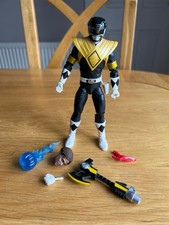 Power Rangers Lightning Collection Dragon Shield Black Ranger + accessories