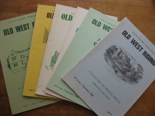 Yorkshire old west riding - old,
