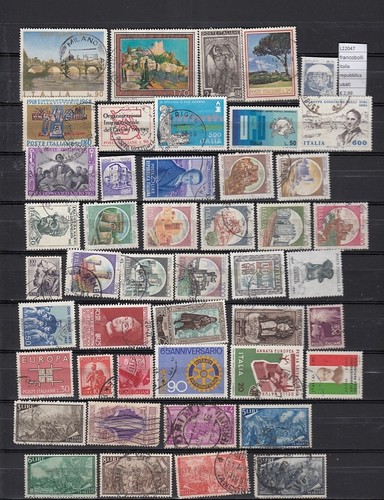 Used italy republic stamps - republic,