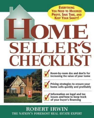 Home seller checklist - home, seller's