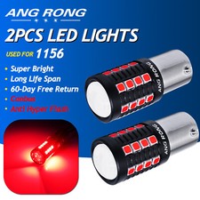 2X Red Canbus 382 P21W 1156