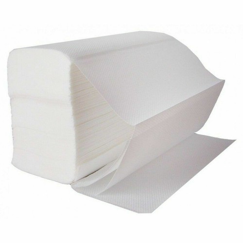 White fold paper hand towels - z,