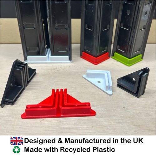 Boltless racking plastic - racking, feet