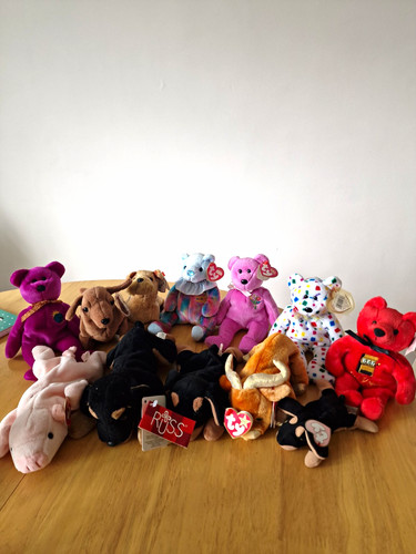 Beanie babies plush beanies - ty,