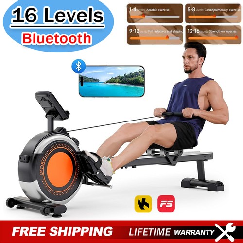 Magnetic rowing machine - rowing, rower