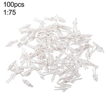 100 Pcs Miniature Model White