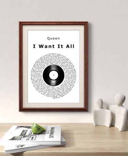 Queen poster want - i,