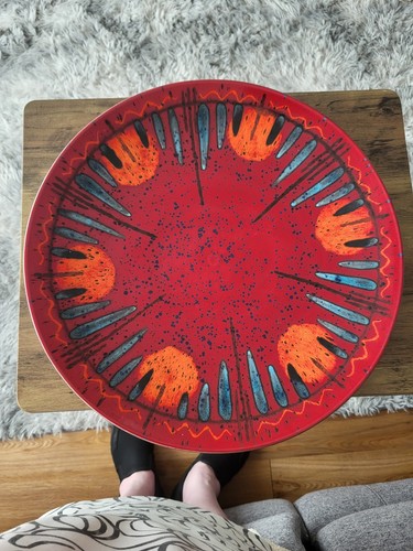 Poole pottery charger 42cm - poole,