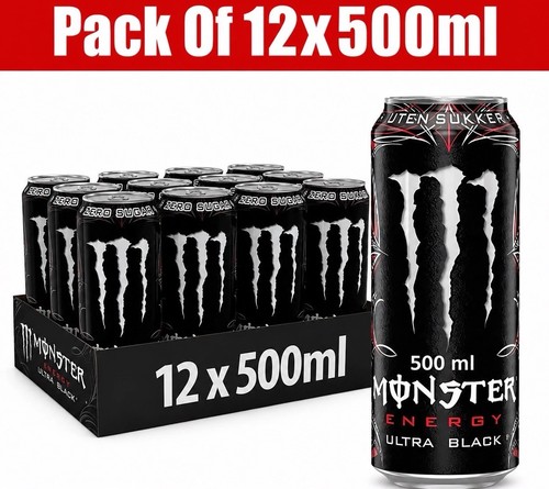 Monster energy ultra - ultra, black