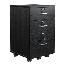 Wooden File Cabinet 3 Drawer