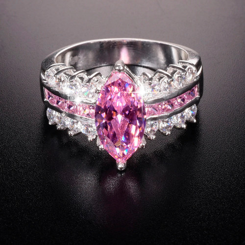 3ct simulated pink sapphire - 3ct,