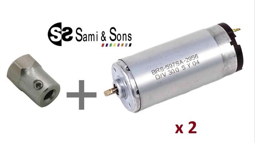 Motor coupling for - 2, motor+coupling