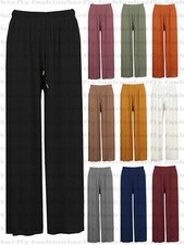 New Ladies Wide Leg Pleated