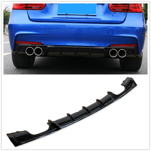 Black rear bumper - black,