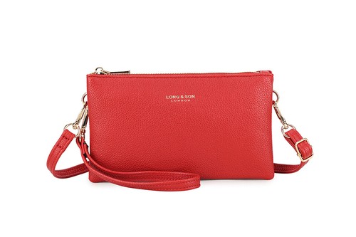 Small plain clutch bag purse - plain,