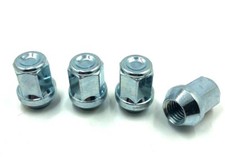 4 x ALLOY WHEEL NUTS FOR FORD