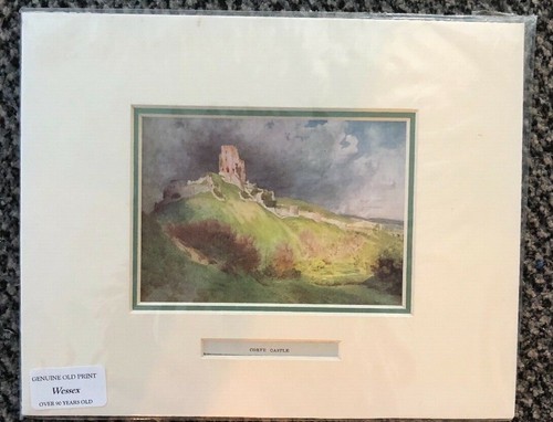 Original vintage print dorset - vintage,