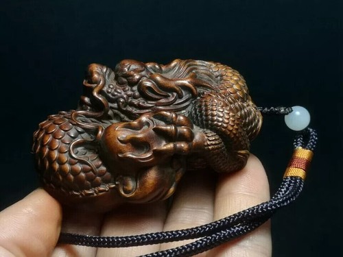 Japanese boxwood hand - , carved