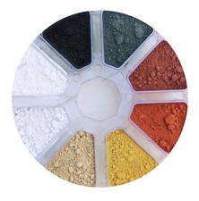 DYE PIGMENT Colour for cement concrete mortar Charcoal Black  Terracotta powder