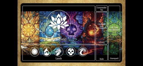 Mtg play mat - mtg,