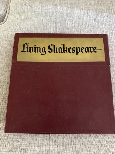 Living shakespeare record - shakespeare, set
