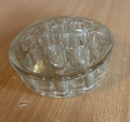 Vintage glass flower - flower, plant