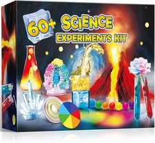 60+ Science Experiments Kits for Kids, Boys Girls Toys Gifts Science Lab Activit