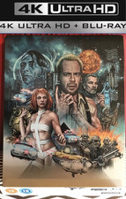 THE FIFTH ELEMENT (STEELBOOK) 4K UHD Blu-ray. LUC BESSON. 2-Disc. BRUCE WILLIS