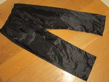 BNWOT  Regatta black waterproof  over trousers, size 34 36
