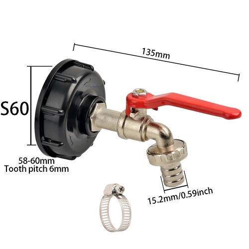 Ibc tank tap - tank, s60*6