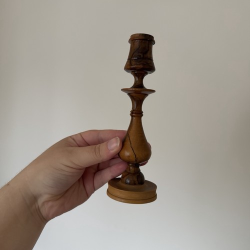Vintage turned wooden - vintage,