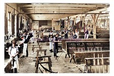 ptc3384 - Yorks - Making GNR Car Wagons in the Dray Shop, Doncaster - print 6x4